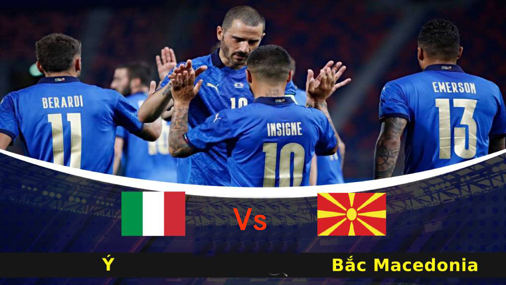 Soi kèo Euro: Ý vs Bắc Macedonia 02h45 ngày 18/11/2023